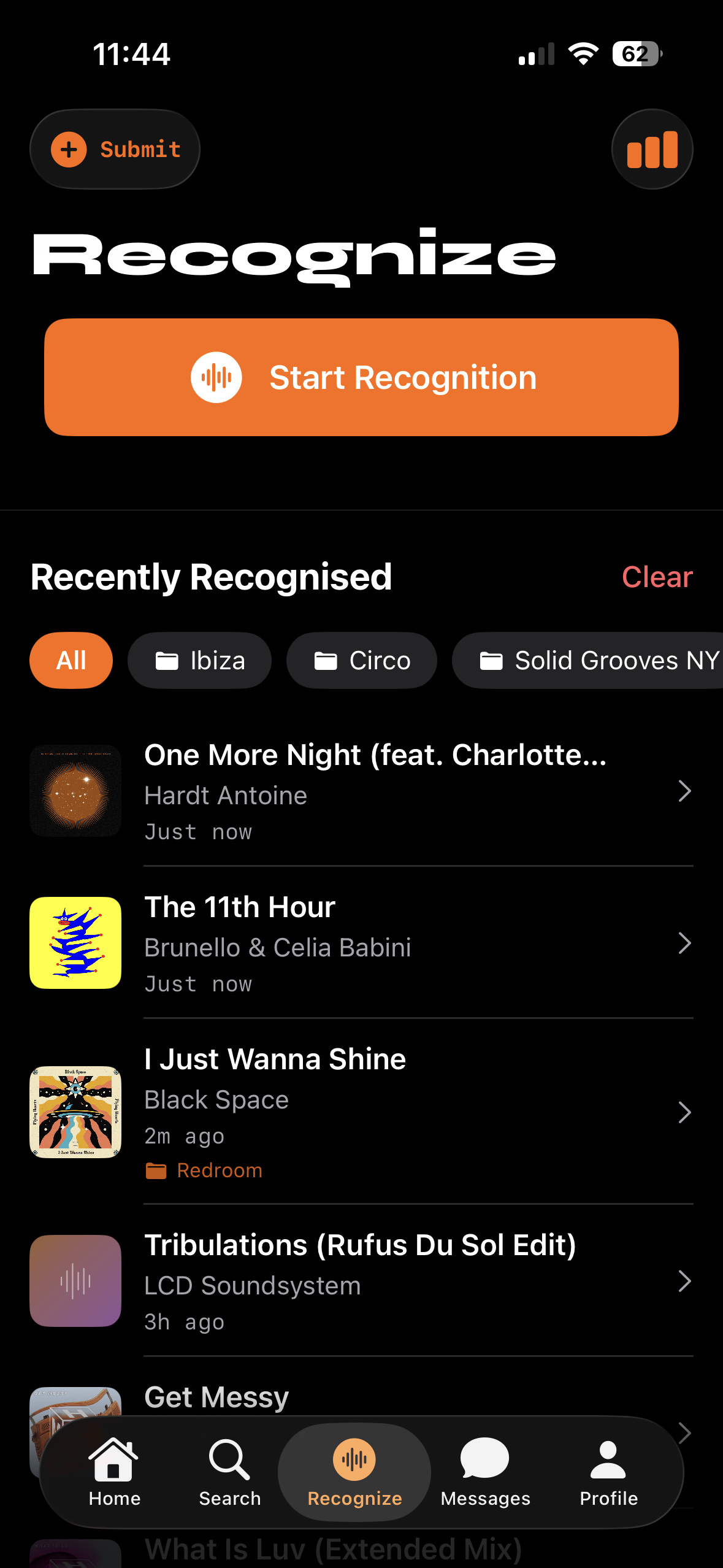 Recognition