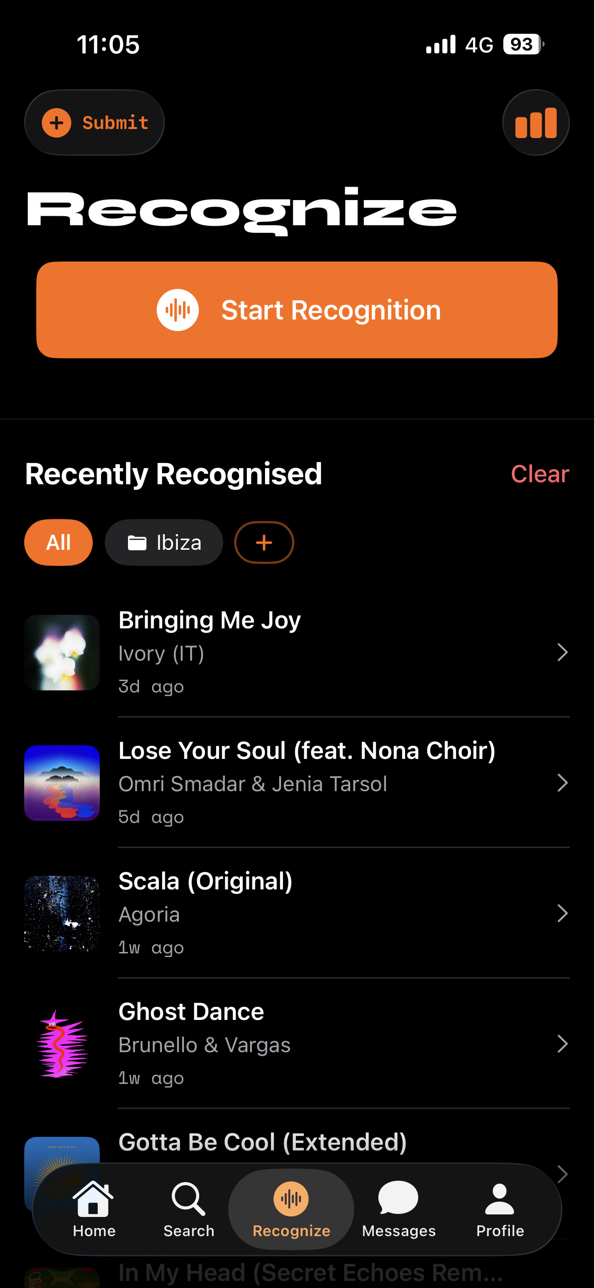 Recognition